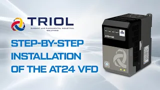 Step-by-step installation of the AT24 VFD