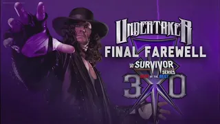 WWE Survivor Series 2020 Undertaker Final Farewell