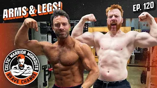 LA Knight "Arms & Legs" workout | Celtic Warrior Workouts Ep. 120