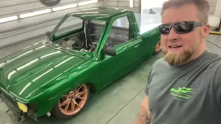 JG Innovation Garage LLC w/ The Audacity Toyota Mini Truck Build Custom Paint