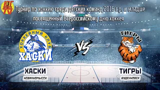 Хаски (Невинномысск) — Тигры (Буденновск) Турнир посвященный Всероссийскому дню хоккея
