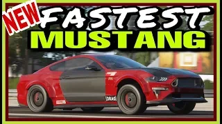 FASTEST MUSTANG "RTR" ( DRAG TUNE ) - FORZA HORIZON 4