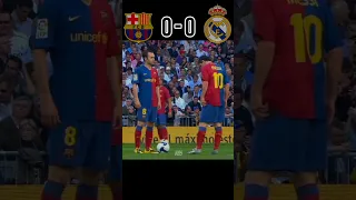 Barcelona vs Real Madrid Epic Match 6-2 La Liga 2009 #football #youtube #shorts