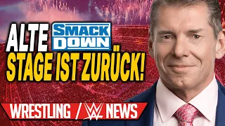 Alte Smackdown Stage ist zurück, Weitere Royal Rumble Probleme | Wrestling/WWE NEWS 20/2022