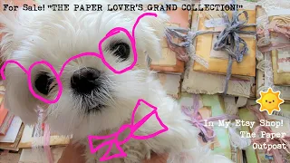 DOUBLE JUNK JOURNAL PLUS FUNDLE GIFT SET! The Paper Lovers Grand Collection! Paper Outpost