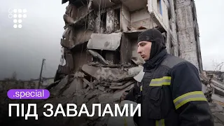 'I thought, he was already buried'. Bodies pulled out of the demolished buildings in Borodianka |