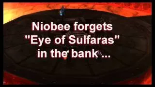 Niobee of Horizons crafting Sulfuras, Hand of Ragnaros