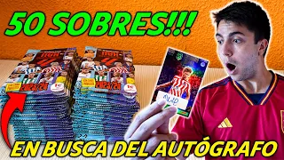 APERTURA de 50 SOBRES de MEGACRACKS 2023-24 en BUSCA de AUTÓGRAFO ORIGINAL | INCREÍBLE COLECCIÓN!!