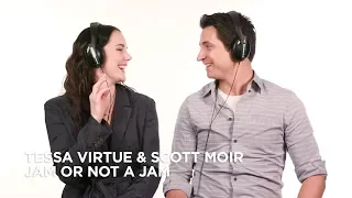 Tessa Virtue & Scott Moir play Jam or Not a Jam