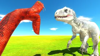 INDOMINUS REX vs Every Carnivore - Animal Revolt Battle Simulator