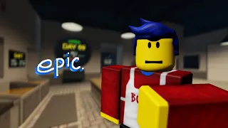 Burger game moment - Roblox animation