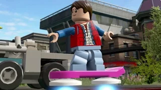 LEGO Dimensions - Marty McFly Open World Free Roam (Character Showcase - Hill Valley)