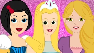 PRINCESA |  Branca de Neve  - A Bela Adormecida - Rapunzel | 3 contos com Os Amiguinhos