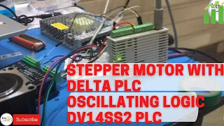 stepper motor with plc | stepper motor with delta plc |mitsubishi plc stepper motor control |delta