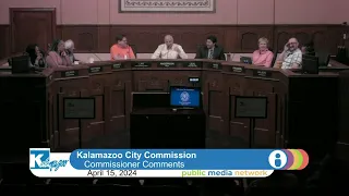 April 15, 2024 Kalamazoo City Commission Regular Business Meeting