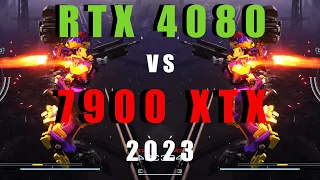RTX 4080 vs RX 7900 XTX FPS comparison with 5800x3d in 2023 4K 1440p 1080p + DLSS + FSR Benchmark