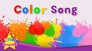 Color Song - Learn colors for kids - Teach colors in English - Preschool, Kindergarten