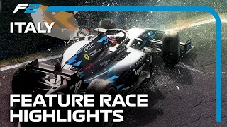 F2 Feature Race Highlights | 2023 Italian Grand Prix