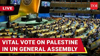 LIVE: UN Votes On New Rights For Palestine; Revival Of UN Membership Bid