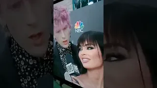 Megan fox e Machine Gun Kelly, Billboard Music Awards 2022 #shorts