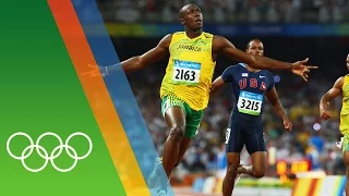 Usain Bolt at Beijing 2008 | Epic Olympic Moments