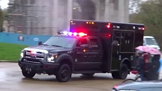 Barack Obama's MASSIVE Motorcade in London