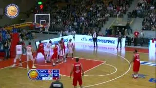 Valery Likhodey - Krasny Oktyabr vs Lokomotiv-Kuban 85-91 (VTB Playoffs R1 G1, 30.04.2014)