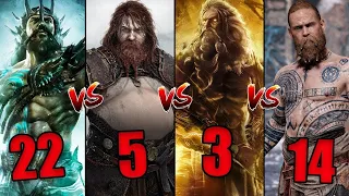 Ranking Every God in God of War From Weakest to Strongest! | God of War: Ragnarok