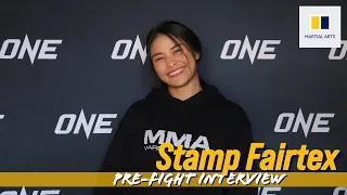 Stamp Fairtex pre fight interview | ONE Championship Fight Night 10