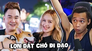 (Talkshow) Reaction clip Hiếu Lợn đưa Coco đi chơi phố đi bộ, cuộc đọ găng của đôi bạn già.