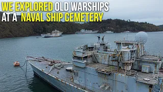 We explored old warships at a naval ship graveyard | ABANDONED