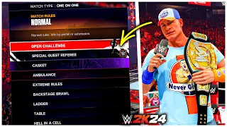 WWE 2K24: What If 2K Give Us Open Challenge Mode!