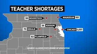 Illinois faces 'huge shortage' of teachers, other professionals ahead of the school year