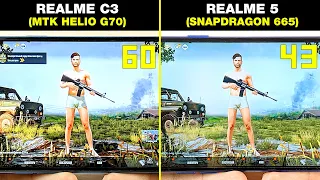 REALME C3 vs REALME 5 🔥 - БОЛЬШОЕ СРАВНЕНИЕ В ИГРАХ! 🔥 КТО ЛУЧШЕ? FPS+НАГРЕВ! GAMING TEST