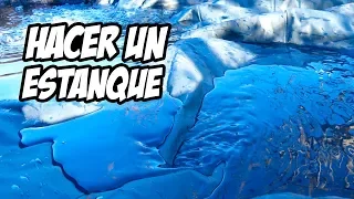 Como Hacer un Estanque Casero muy Fácil 🦈 Trucos y Consejos | La Huerta de Ivan