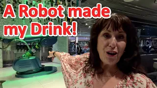 Bionic Bar Quantum of the Seas - How Good is the Robot Bar on the Royal Caribbean Ships