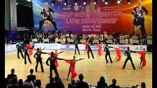 IDSF World Formation Latin Championship 2010 finale Zuvedra 1, Lithuania