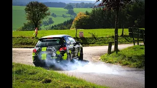 Rallye trois-ponts 2020 De Fina Maxime - Thonnard Valentin Peugeot 206 n3 Flat out - drift