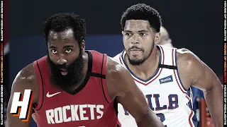 Philadelphia 76ers vs Houston Rockets - Full Game Highlights August 14, 2020 NBA Restart