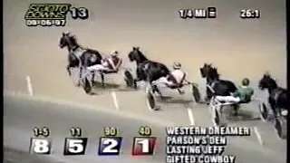 1997 Scioto Downs - ARTURO  VS Western Dreamer Harness Racing