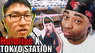 Hololive x Tokyo Station Collab | @hwikkyOG  Reaction
