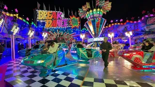 2 Fahrten Break Dance No.1 - Kinzler/Rasch (Offride) Video Frühlings Volksfest Würzburg 2024