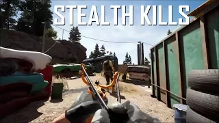 Far Cry 5 Stealth Kills (Outpost, Hostage Rescue) Frag Movie 60 FPS