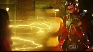 DC's Legends 3x13 Kid Flash saves Ray Palmer Scene