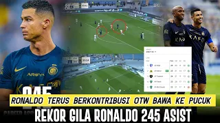 REKOR GILA❗️245 Asist Ronaldo Memang Hak Normal🥶Ronaldo Terus Berkontribusi Setiap Pertandingan🔥