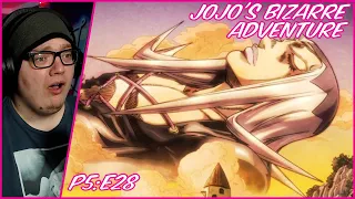 REACTION! JoJo's Bizarre Adventure Part 5 Episode 28 Beneath a Sky on the Verge of Falling