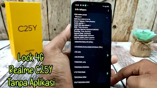 Cara Mengunci jaringan 4G di HP Realme C25Y