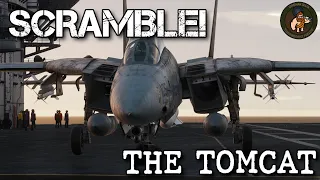 SCRAMBLE! | F-14 Tomcat Carrier Takeoff & Landing | DCS World