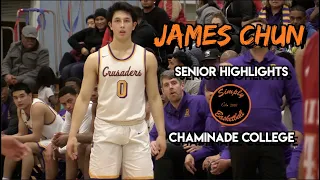 James Chun Senior Highlights | Riordan Crusader 3 PT Legend | Now Playing at Chaminade College