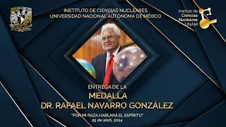 Entrega de la medalla Dr.Rafael Navarro González